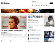 Tablet Screenshot of cinerama7art.com